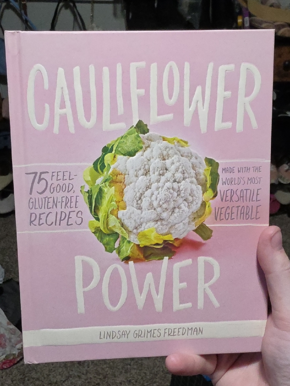 Cauliflower Power Cookbook - Pink Cover
